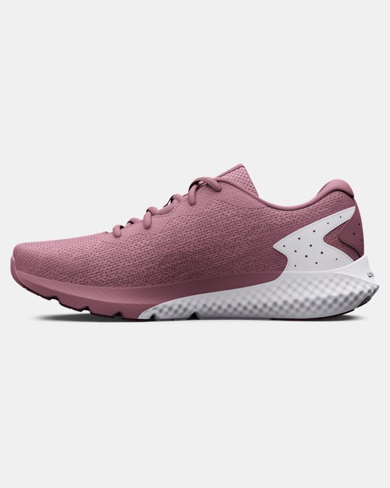Women's UA Charged Rogue 3 Knit Running Shoes, Pink, pdpMainDesktop image number 1